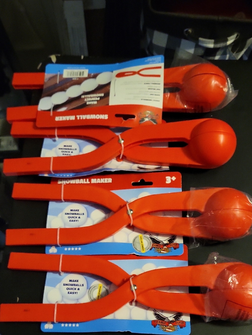 Red Snowball Maker - Pack of 4